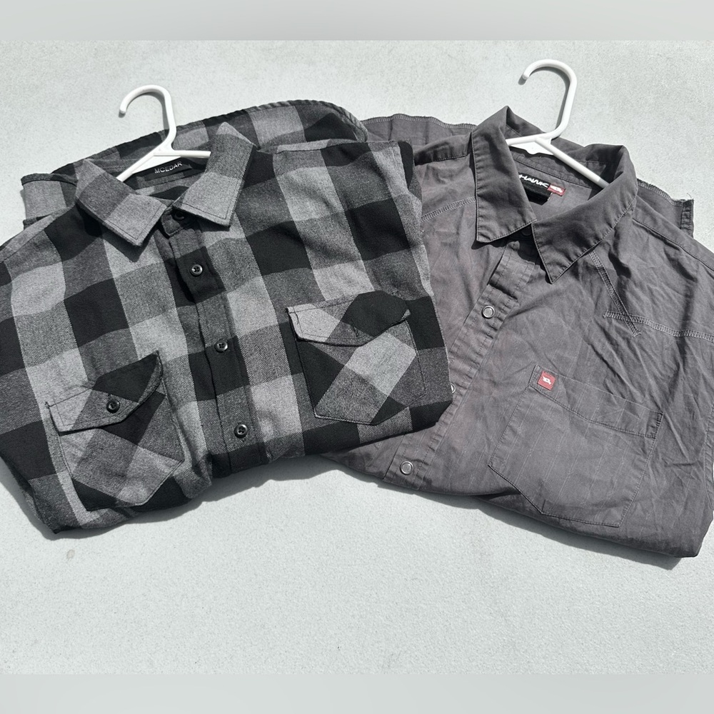 Tony Hawk and mcedar Button-Up Shirts sz L